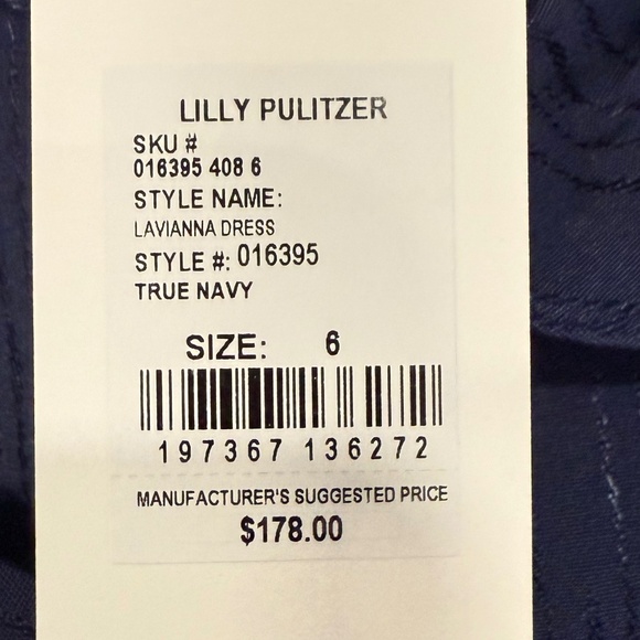 Lilly Pulitzer NWT Lavianna Ruffle Dress  Size 6 - Picture 5 of 7